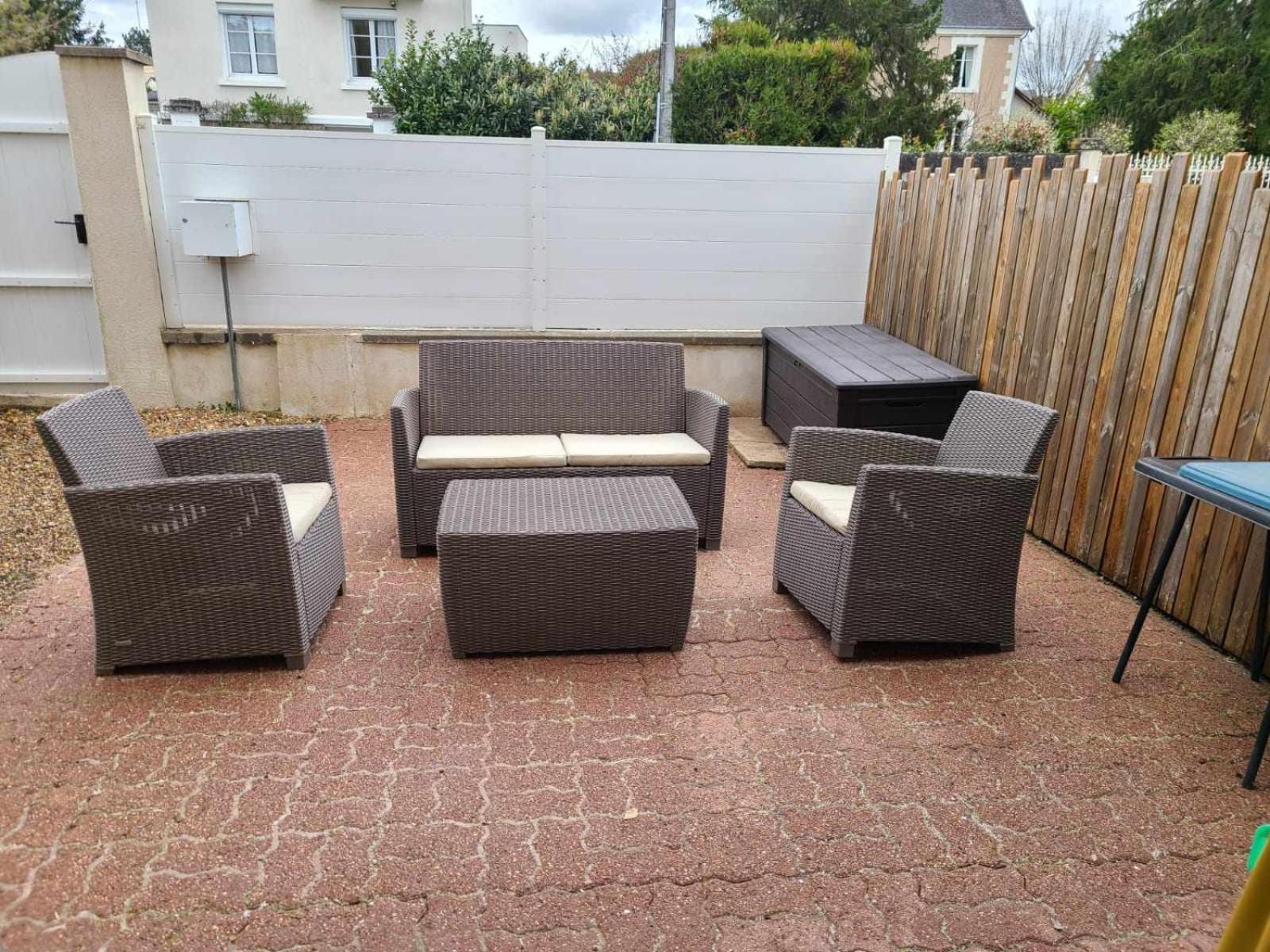 Logement Amboise Centre Avec Terrasse Privee エクステリア 写真